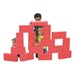ImagiBricks Giant Building Blocks - Red - 16 Pieces